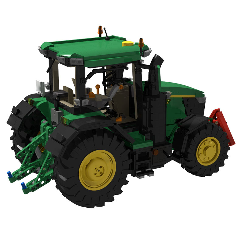 Urban Farming Is - MOC-231420 Model Blok Bangunan Traktor Pertanian