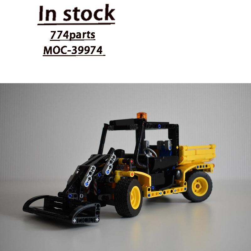Urban Farming Is - MOC-39974 Model Blok Bangunan Trailer Traktor